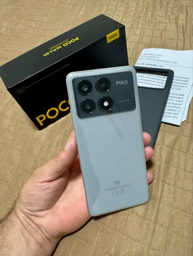 POCO X6 PRO 5G !256GB / 8GB DE RAM , COMPLETO NA CAIXA, COM NOTA!!!