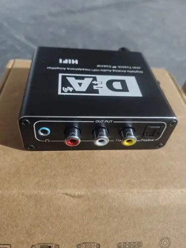 Adaptador e Conversor de áudio (ACEITO TROCAS)