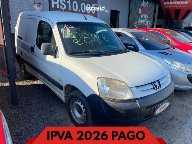 Peugeot Partner Furgão 1.6 16v/ 1.6 16V Flex 3P 2014