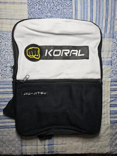 Mochila Nova Koral Jiu Jitsu Tecido Trançado Kimono