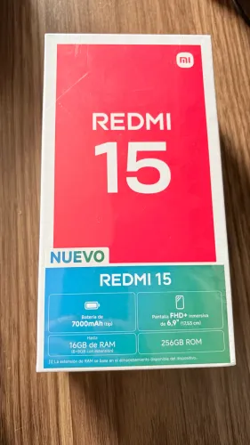 Xiaomi Redmi 15 - 256GB / 8GB RAM - Novo Lacrado