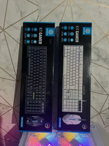 Teclado e mouse gamer novo 