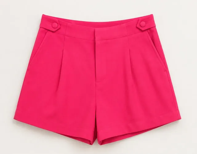 Shorts rosa tamanho P