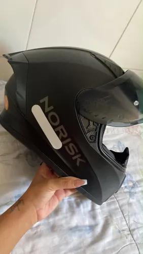 VENDO NORISK PRETO FOSCO TAMANHO 56 