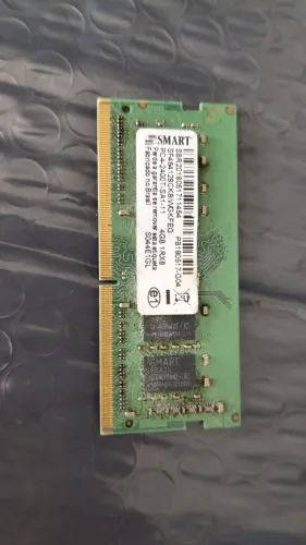 Memória RAM SMART 4GB DDR4 2400MHz para Notebook