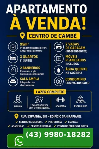 Apartamento Padrão Cambé Centro
