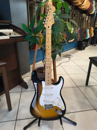 Guitarra Fender Jimmie Vaughan Mexico Semi Novo Mixer Instrumentos Musicais