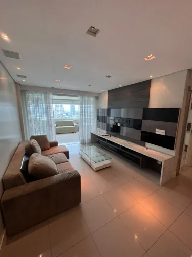 100% Mobiliado! Residencial Sollar da Villa 167m² c/ 3 Suítes Amplas e Andar Alto Nascente