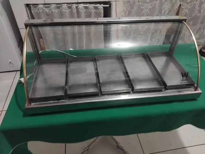 Estufa para salgados 5 bandejas