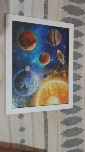 Moldura com vidro