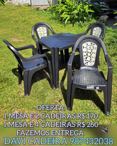 CONJUNTO DE MESA E CADEIRA DE PLASTICO KDMDMD8DNS DKD D DJD.DIZ D8DND8ZNS DIDMDMD8SNSID DD