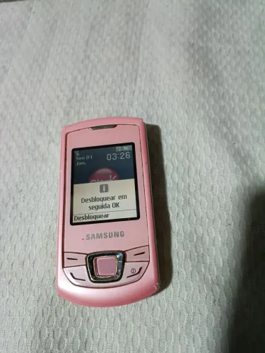 Celular Samsung antigo funcionando 