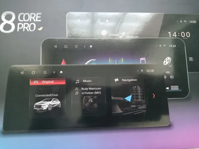 Multimídia tela 12.3 64 GB sistema Android