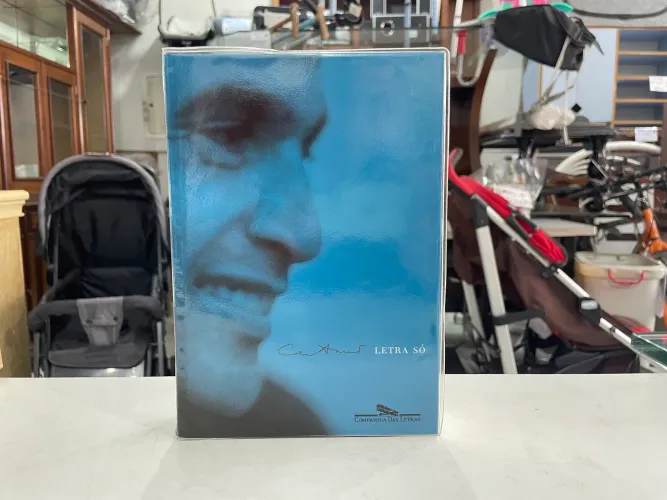 Livro Caetano Veloso Letras Só e Sobre Letras 