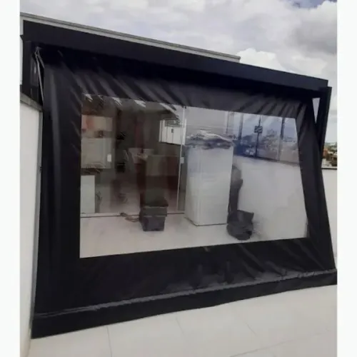 Toldo cortina retrátil