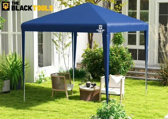 Toldo Flexivel Gazebo 2M x 2M novo cor azul e estrutura de aluminio!