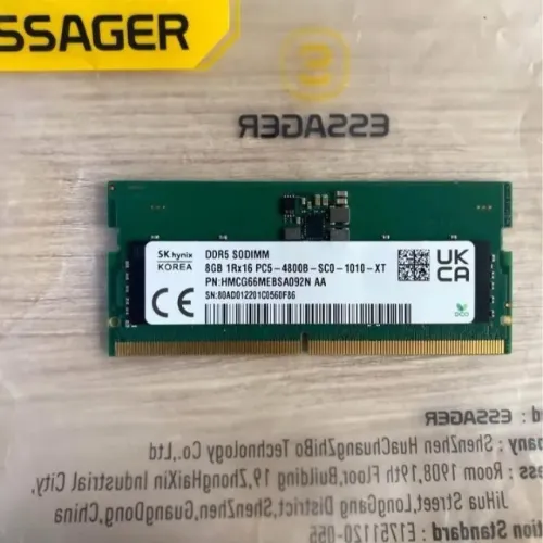 Memoria RAM DDR5 - 8gb - Notebook - Funcionando perfeitamente - Entrega imediata