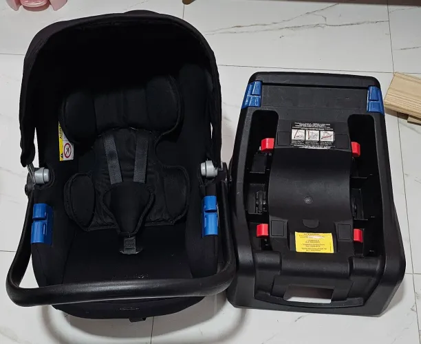 BEBÊ CONFORTO BURIGOTTO TOURING X + BASE ORIGINAL | PRETO