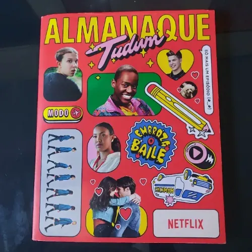 Dois Almanaques Tudum Netflix Original Lacrado Para Colecionador