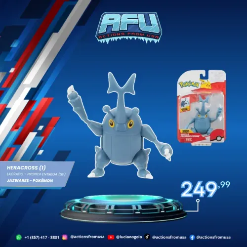 Pokémon Jazwares Battle figure Heracross