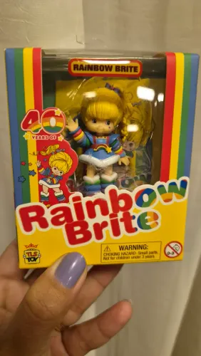 Rainbow Brite miniatura edição 40 anos