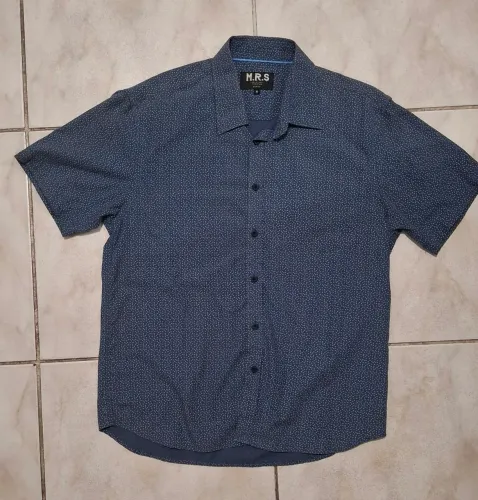 Camisa Slim Fit Azul