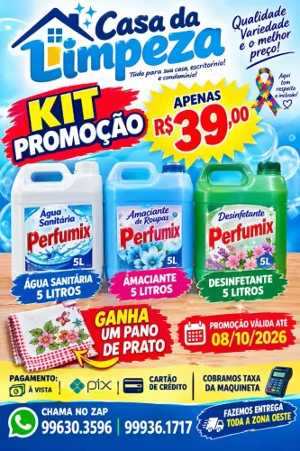 Produto de limpeza.