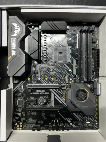 ASUS TUF Gaming X570-Plus/BR X570 AM4 | 2 slots RAM com falha