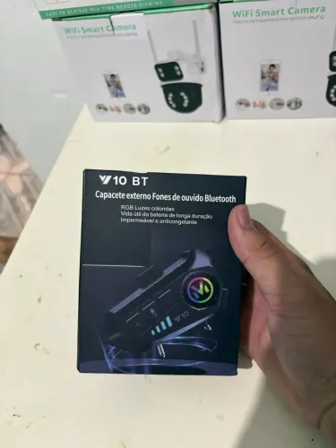 Fone de ouvido Bluetooth para capacete