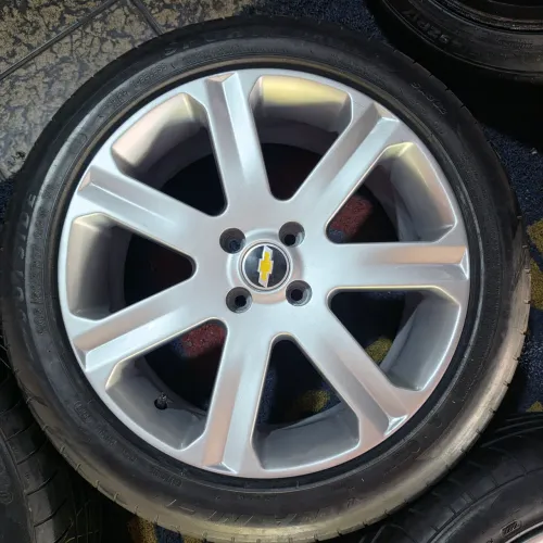 RODAS GM MONTANA ARO 17 4X100 E PNEUS 205/50