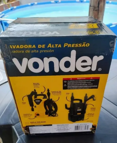 Lavadora de alta pressão 1300 Libras LAV1300 Potência 1200w Com Acessórios VONDER