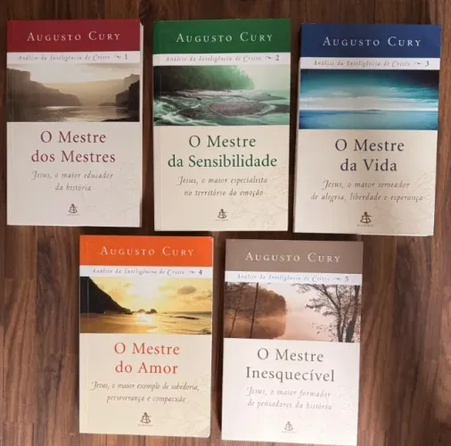 Kit Coleção Análise da Inteligência de Cristo: O Mestre dos Mestres (5 livros)