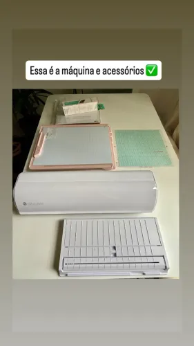 Máquina de recorte: Silhouette Cameo 5 Alpha branco