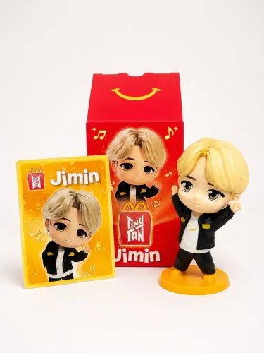 Jimin (edição Especial) - BTS Tinytan Mcdonald's + Card