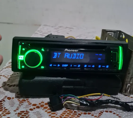 Toca cd pioneer super top Bluetooth subwofer multicolor FAÇO TROCAS E ENTREGAS 