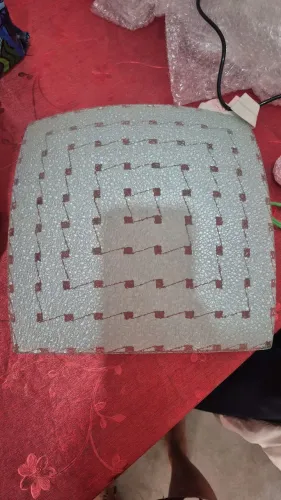 Lustre vidro para encaixe em ventilador de teto ou luminária de teto 