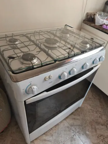 Fogão a Gás DAKO 5 Bocas Branco - Usado