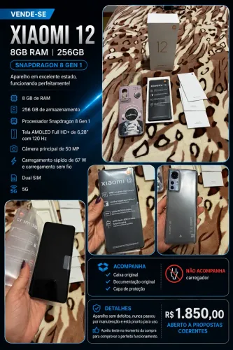 Celular Xiaomi 12