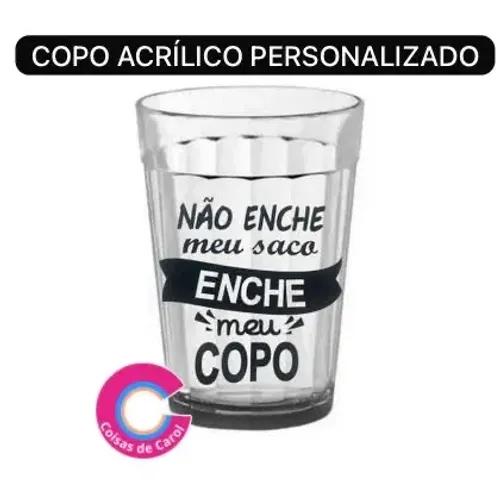Copo Americano personalizado