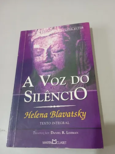 Livro A voz do Silêncio Helena Blavastsky