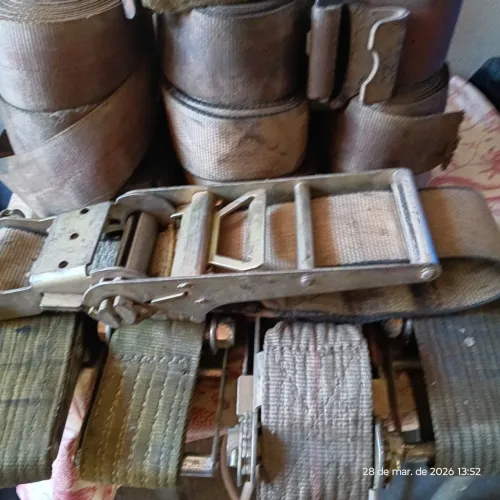 Cinta para amarração de cargas com catraca 10 toneladas 