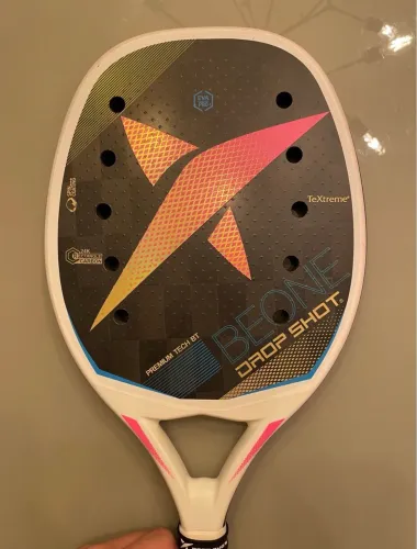 raquete de beach tennis drop shot premium tech bt 2024