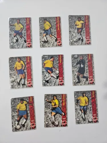 Card copa América 1998 panini seleção Brasileira