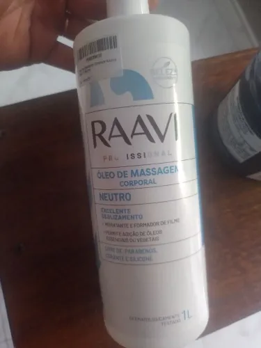 RAAVI óleo de massagem