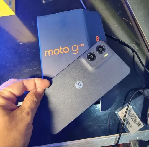 Celular Motorola moto G05 com 256 GB de memória..são Gonçalo..comprei e não usei