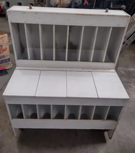  Expositor de ração a granel, dispenser de ração, pet box, porta ração - usado