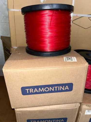 Bobina de Fio Nylon Tramontina 3KG 2,4mm 582m Roçadeira