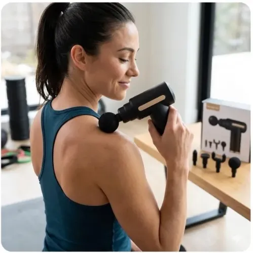 Pistola massageadora elétrica (entregamos)