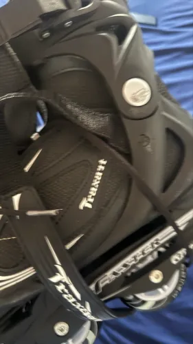 Patins TRAXART Faster Preto - 80mm ABEC 5 (nunca usado)