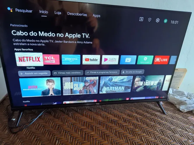 TV TCL 32 Polegadas Full Hd Android TV Modelo S5400(Só Venda,Não Entrego)Retira>Capão ZS